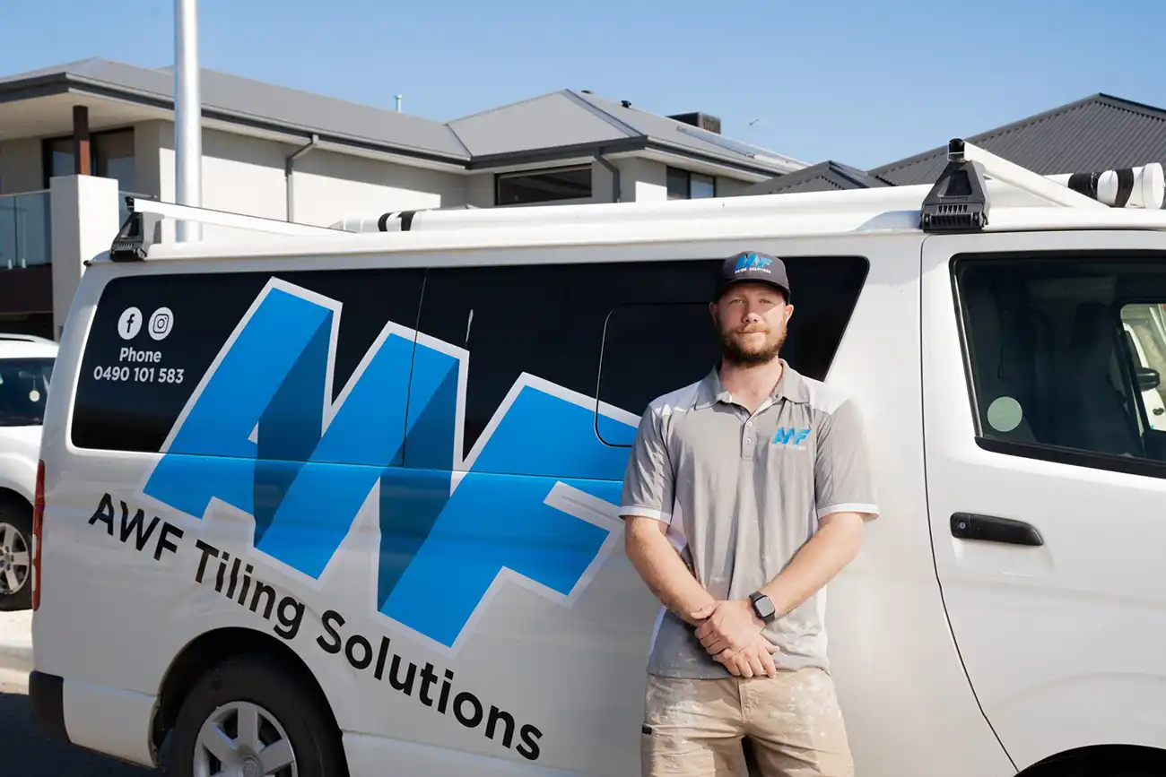 AWF Tiling Solutions Geelong Van